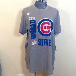 NWT - T-shirt 2016 World Series Chicago CUBS size L  B1S